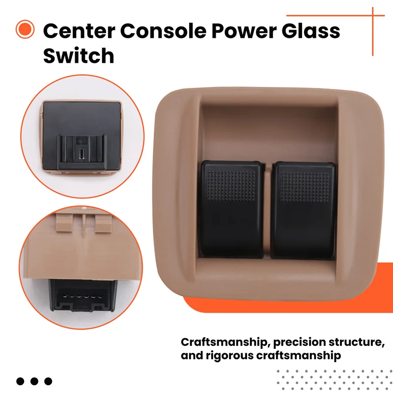 ABKR-NC11-66-350B-21 Mazda MX-5 Miata 용 파워 유리 리프트 스위치 센터 콘솔 파워 유리 스위치