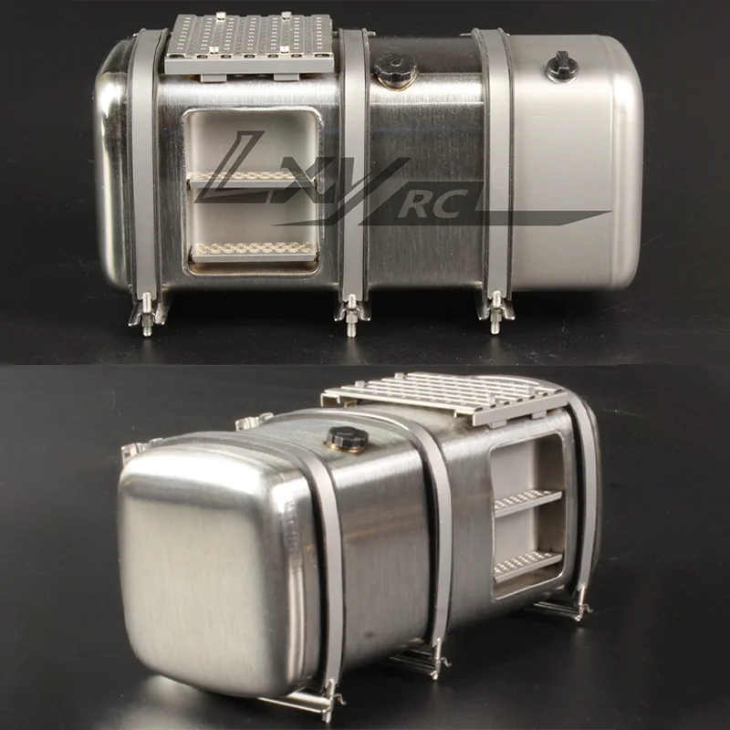 Maßstab 1:14 Metall Simulation Pedal Tank Harnstoff Tank für Tamiya RC Lkw SCANIA 770S R620 VOLVO BENZ Arocs MAN TGX Auto Zubehör