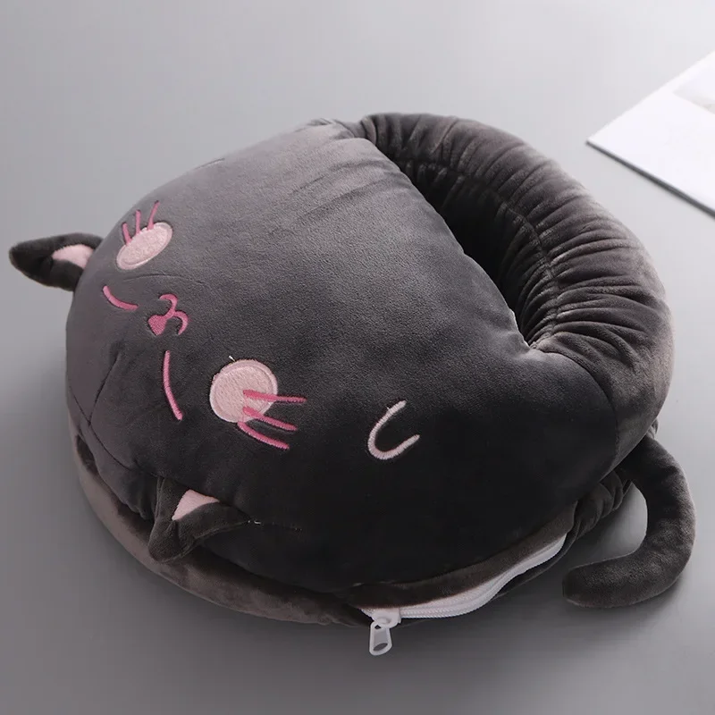 USB Foot Warmer Heating Pad Winter Warming Electric Foot Warmer Shoes Cartoon Home Office Feet Heating Slippers Warm Cushion