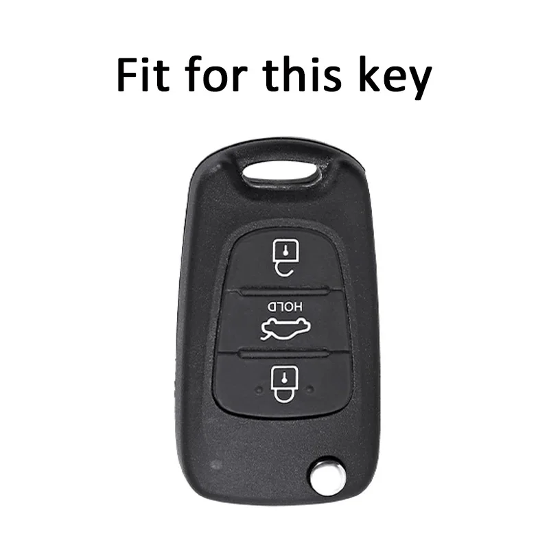 For Hyundai i20 i30 ix20 ix25 ix35 Elantra Accent TPU Car Key Case Cover For KIA Sportage Rio 3 Soul Optima Ceed Pro K5 K2 Pride