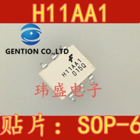 

10 шт. H11AA1 H11AA1SR2M SOP-6 световая муфта в наличии 100% новая и оригинальная