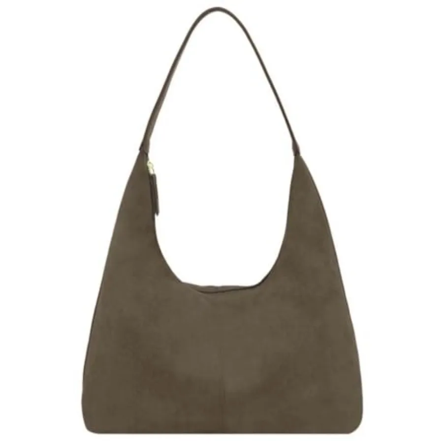 

Women's Trendy Suede Tote Bag Shoulder Bags For Women Fall Underarm Bag Winter Hobo Bag Work Purses Suede Travel Handbag