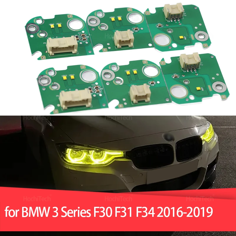 

Yellow Ballast Headlight LED Insert Board for 3 Series F30 F31 F34 2016-2019 LED Headlight 63117419615 Daytime Light 7419615