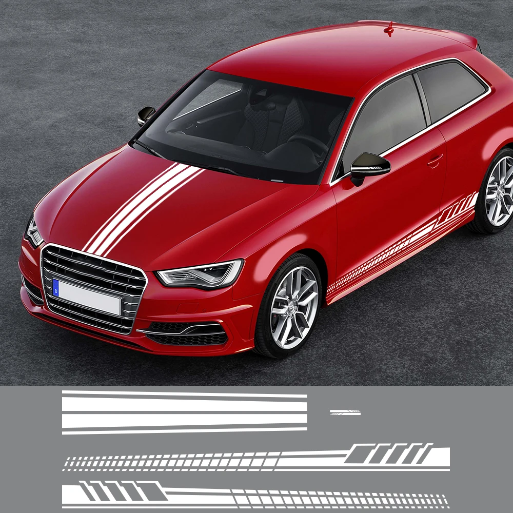 

Car Bonnet Decal Stickers Auto Tuning Accessories Decal for Audi BMW Mercedes Ford VW Toyota Nissan Kia Renault Hyundai Skoda