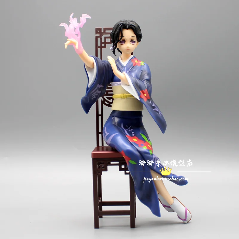 Anime Figure Demon Slayer Gk Chair Tamayo Statue Kimetsu No Yaiba Pvc Action Figurine Collection Model Decoration Doll Toy Gift