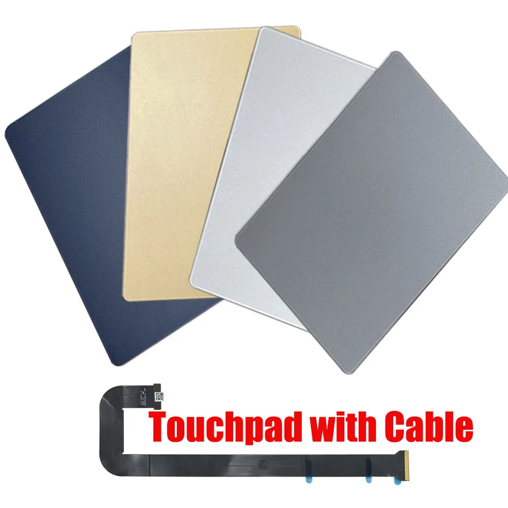 Oryginalny trackpad do MacBooka Air A2681 A2941 A3113 z kablem flex, szary, srebrny, złoty, midnight, zamienny touchpad — zdjęcie produktu 5