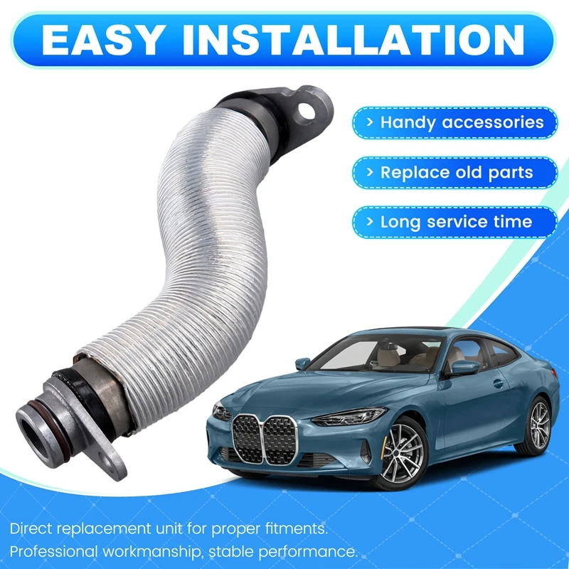 11427617535 Car Turbocharger Oil Return Hose Pipe For BMW 3230I 330I 430I 530I X1 F30 Mini Cooper