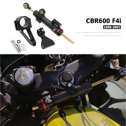 Motorcycle Steering Dampers Stabilizer Bracket Mount Kit 1999 2000 2001 2002 2003 2004 2005 2007 For HONDA CBR600 F4i CBR 600