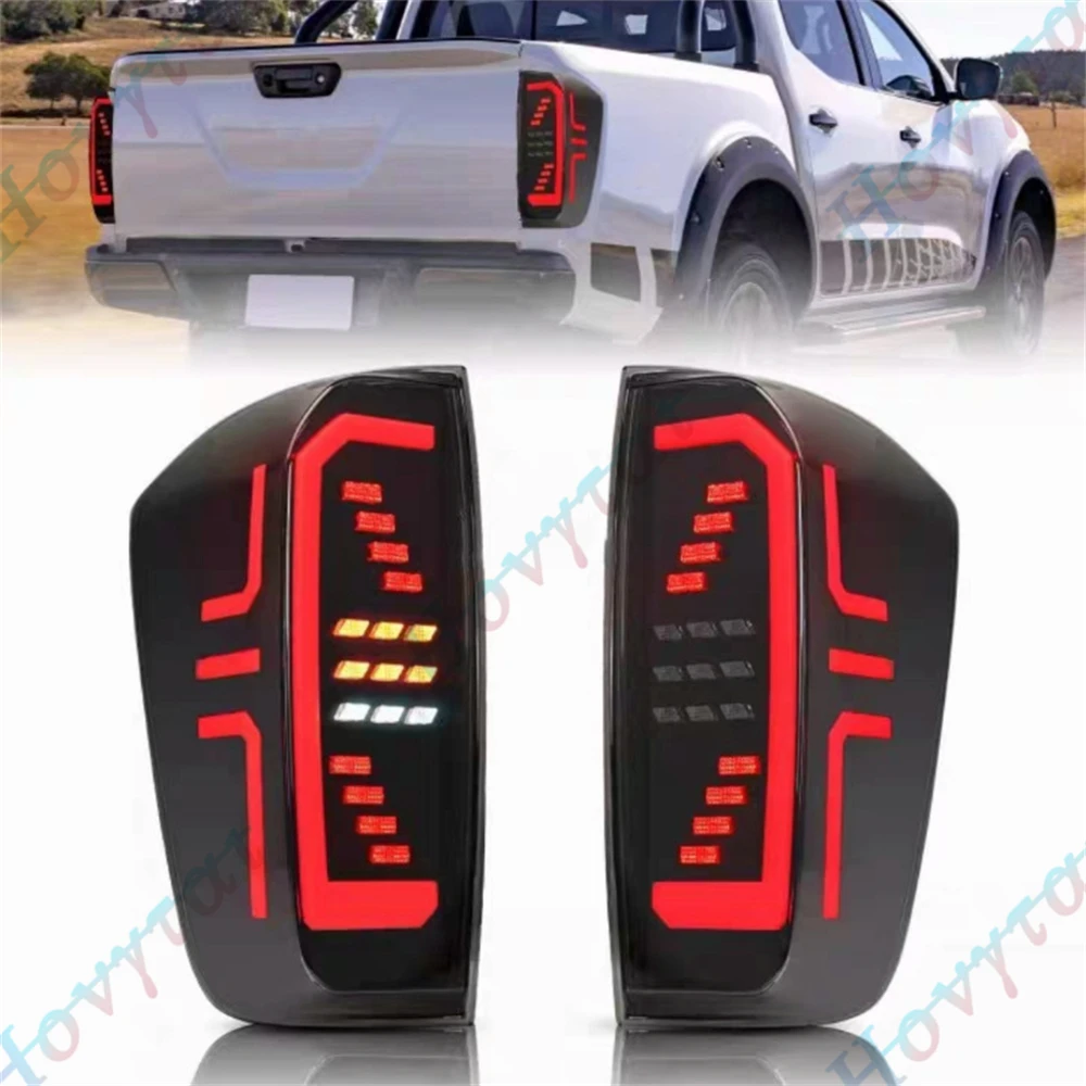 

Пара светодиодных задних фонарей для Nissan Navara NP300 D23 Frontier 2015 2016 2017 2018-2021, задний фонарь, задний фонарь, стоп-туманный указатель поворота