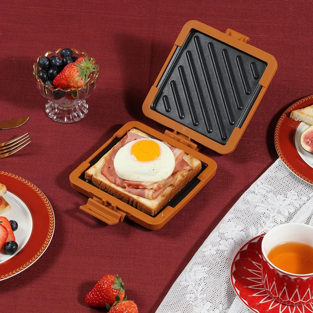 Microwave Toastie Maker Time Saving Microwave Sandwich Maker Microwave Oven Breakfast Machine for Dessert Sandwiches Breakfast