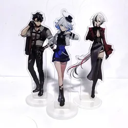 Anime Impact Figure Arlecchin Kaveh Kirara Furina Dehya Mika Alhaitham Acrylic Stand Model Plate Cosplay Fans Gifts