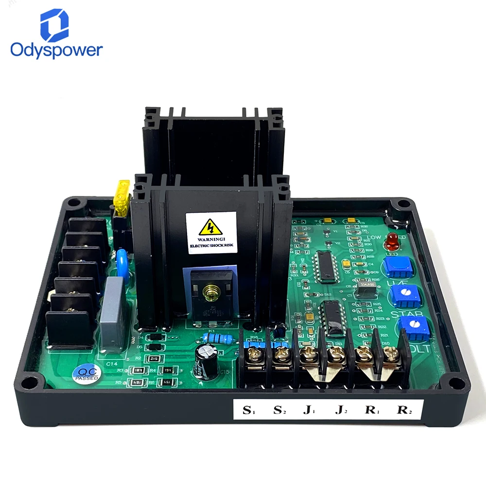 

GAVR 20A 20B AVR Бесщеточный генератор Автоматический регулятор напряжения GAVR-20A Универсальный модуль стабилизатора дизельного генератора