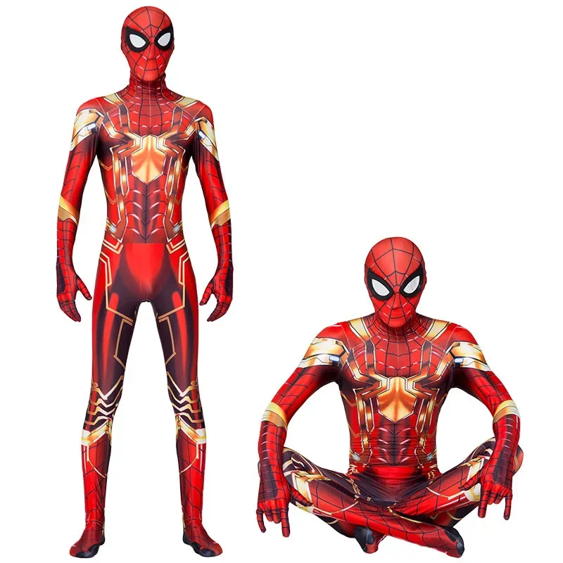 Deadpool Bodyguard Bodysuit Spiderman Cosplay Kostüme Overall Kinder Spider Man Miles Morales Superheld Halloween Karneval