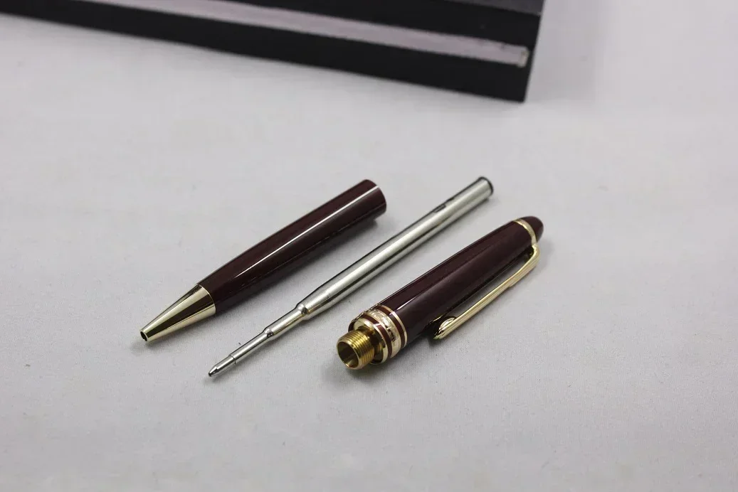 Bolígrafo de resina de lujo de 2025 Mb, pluma estilográfica Rollerball de lujo 163 para escribir regalo