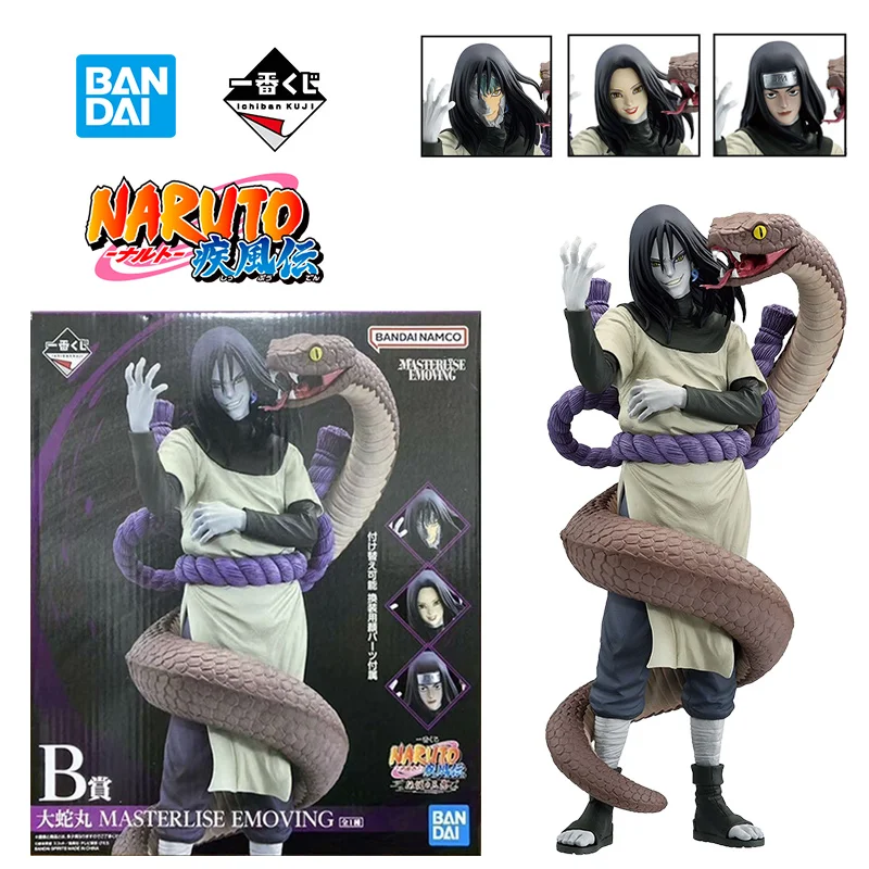 Bandai Ichiban Duke Prijs B Orochimaru Meesterlise Emoving Naruto Shippuden 25Cm Anime Originele Action Figure Model Speelgoed Gift