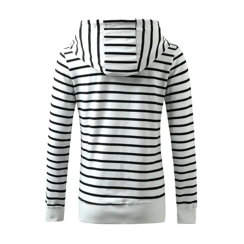 Thiened Long Sve Hoodie Striped Sweatirt Autumn Winter Casual Independent Station Ebay Hot S Women's Faion Street...