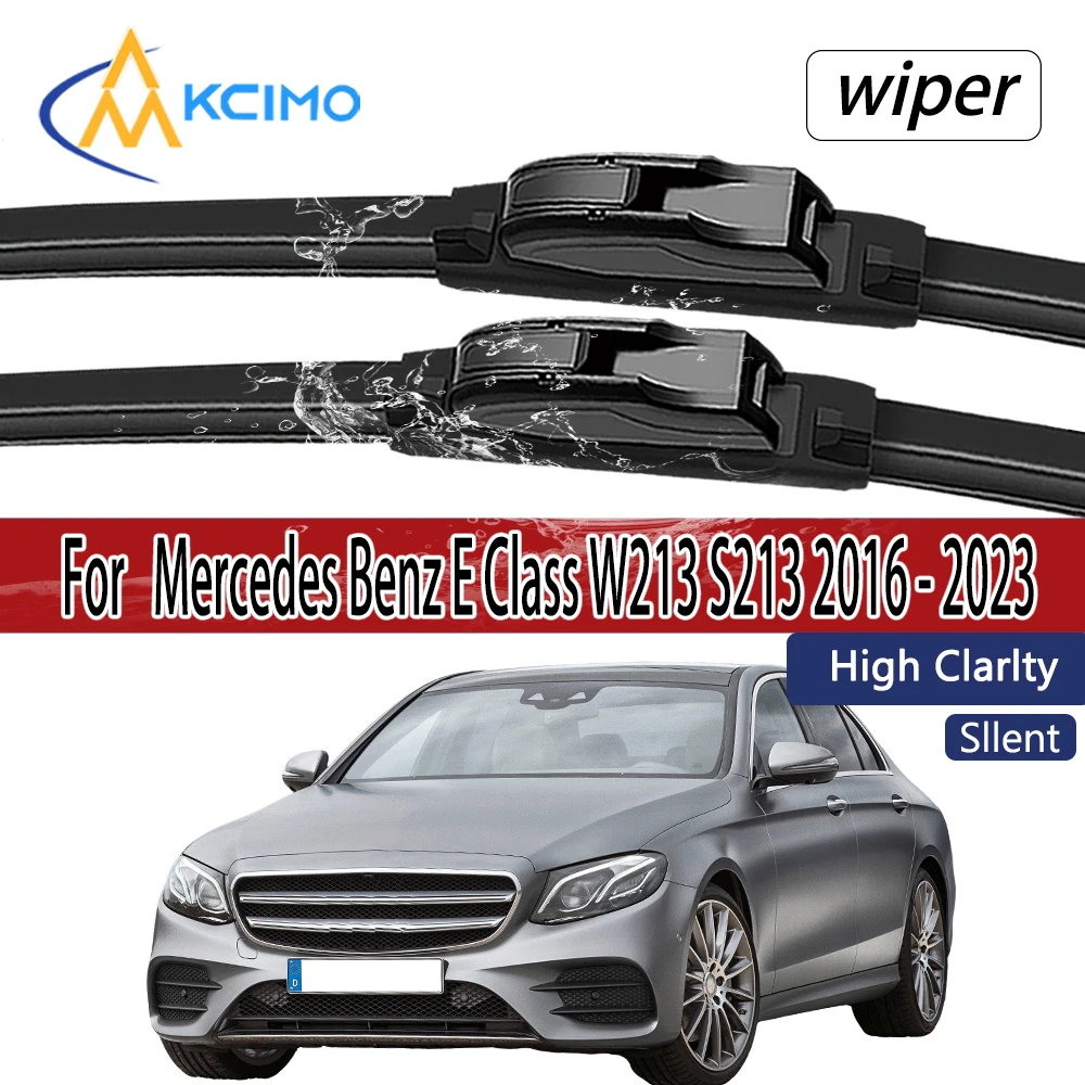 Für Mercedes Benz E Klasse W213 S213 2016 - 2023 Frontscheibe Wischer Klingen 2 stücke Windschutzscheibe Fenster Zubehör