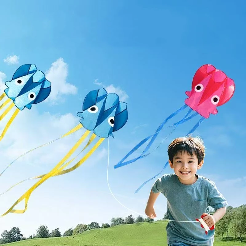 Nuovi aquiloni polpo per bambini aquiloni giocattoli aquiloni morbidi aquiloni per bambini linea di corde Gioco all'aperto aquilone aquila aquiloni aquiloni aquiloni gonfiabili