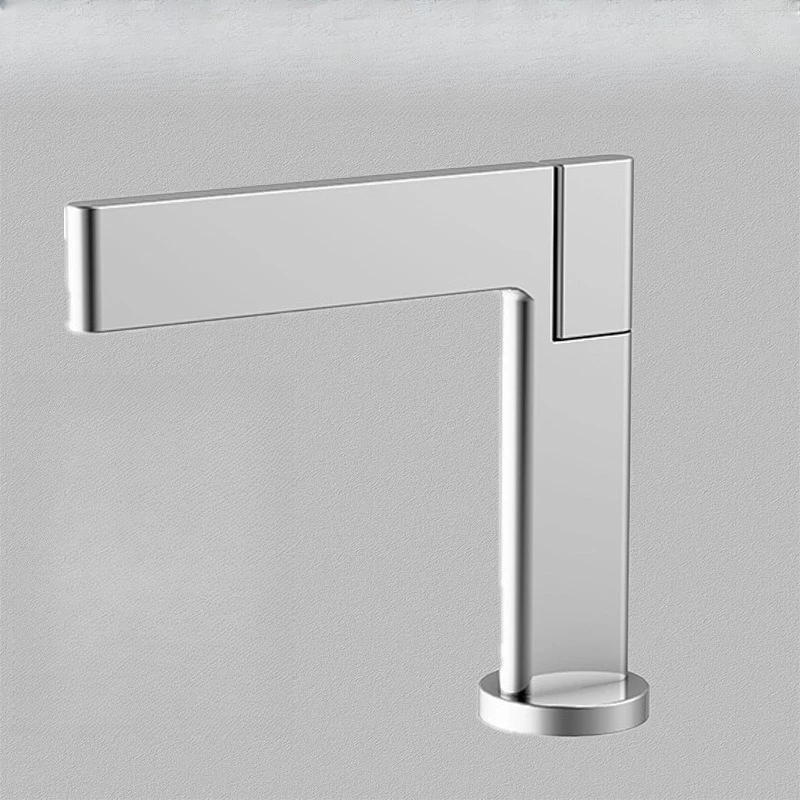 

Right Angle Design Faucet, Hot and Cold Table, Basin Gun, Gray Rose, Golden Dragon Head, Minimalist Bathroom Faucet