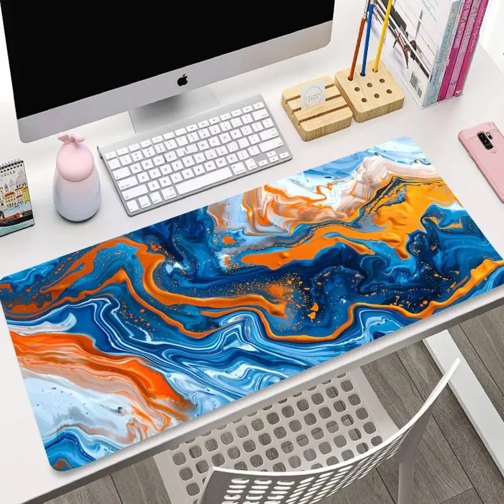 

Colorful abstract mousepad is an ideal choice for gamers and families It is a high-quality table mat carpet