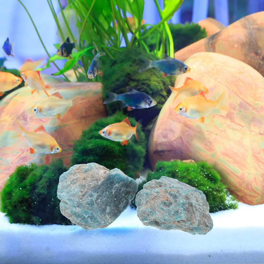 

2 шт. Нежные гладкие круглые кристаллы для декора аквариума, пруда, ландшафтного дизайна, водного сада, уличного декора, натуральный камень