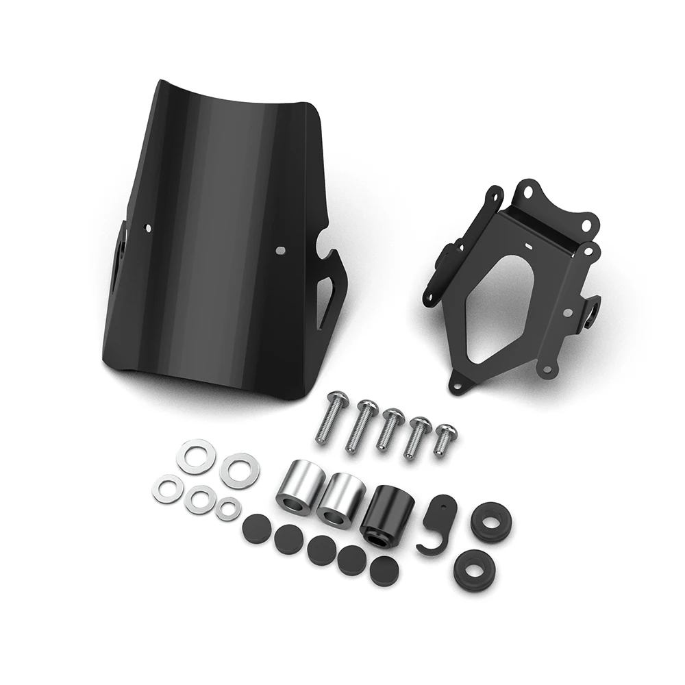 دراجة نارية الألومنيوم واقي للشاشة الزجاج الأمامي حاجز الرياح لهوندا CMX500 المتمردين CMX 500 2017 2018 2019 2020 2021 اكسسوارات #3