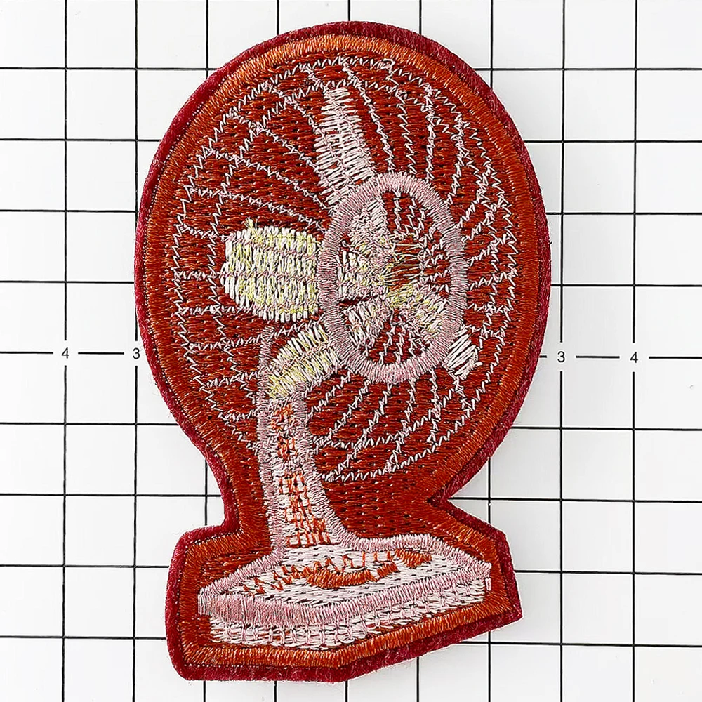 

Fan Cloth Iron on Patch Mend Decorate Patch Clothes Apparel Sewing Decoration Applique Cover Repair Hole Patches