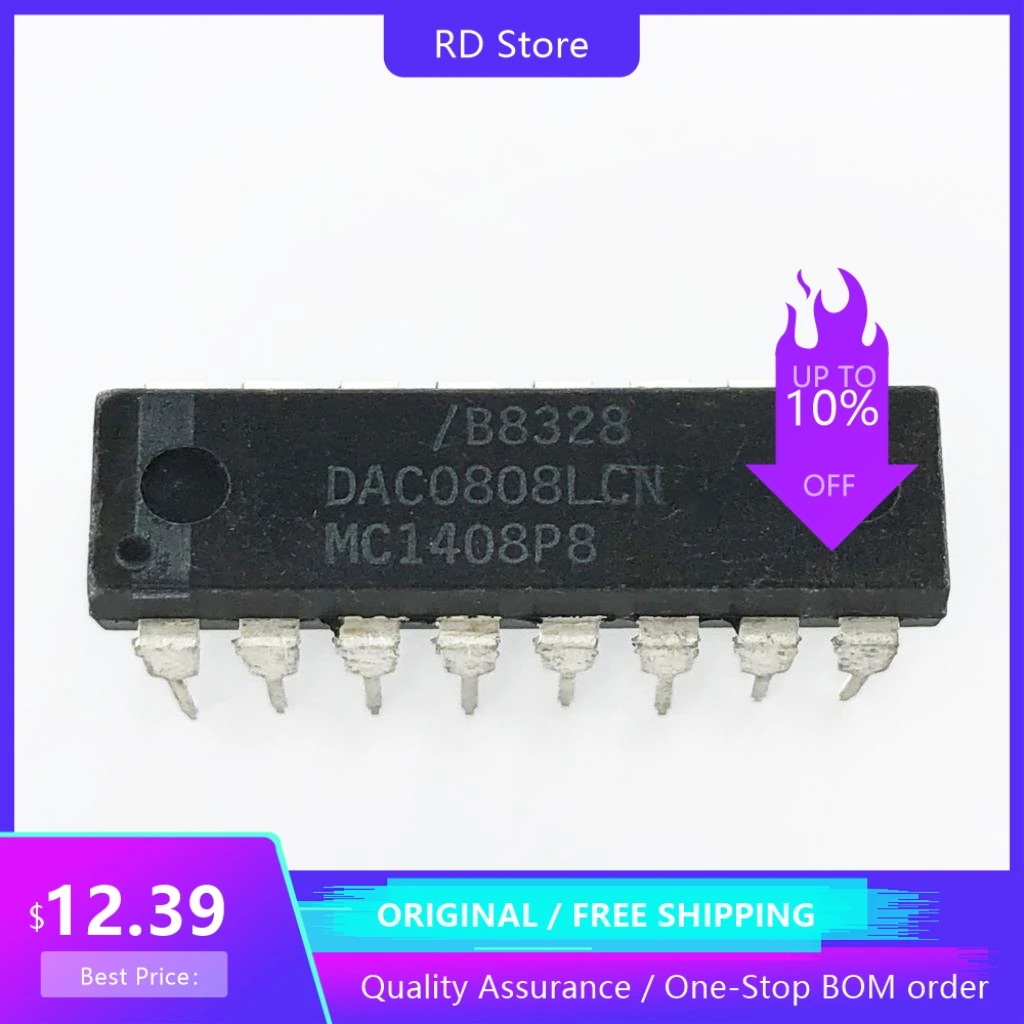 

5PCS DAC0808LCN DAC0808 DIP-16 In Stock