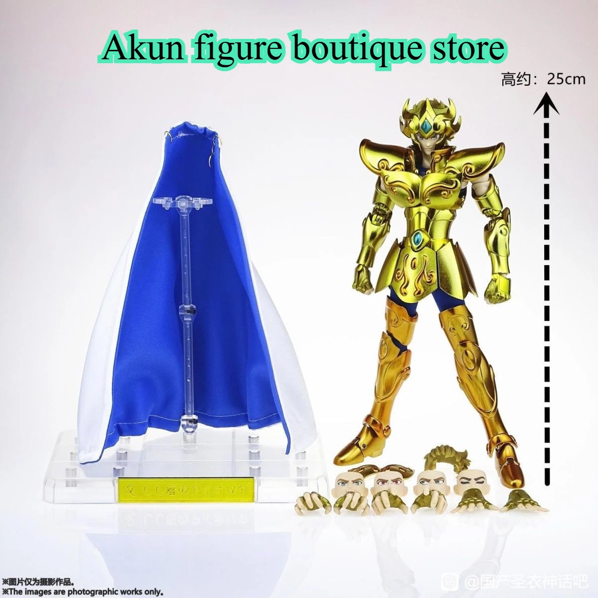 

MST Model Saint Seiya Myth Cloth EX Leo Aiolia Gemini Saga Kanon 3.0 Plus Crown Action Figure Knights of Zodiac
