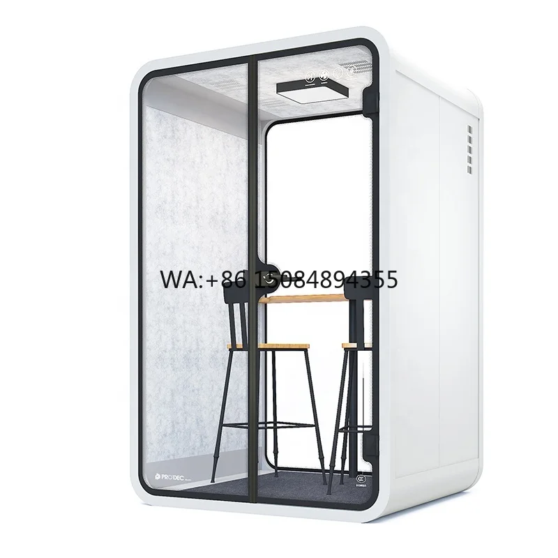Gaming Room Pod Modular Design Movable Multifunction Soundproof Office Phone Booth