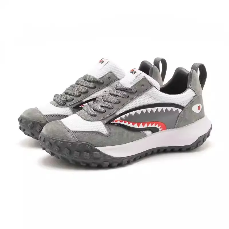 

Running Shoes Men's Shoes Spring and Summer Breathable Shock Absorption Racing Sports Shoes Outdoor Hiking Shoes