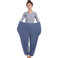 2XL-7XL Plus Size Pajamas Pant For Women New Spring Autumn Cotton Sleepwear Pants Loose Ladies Home Wear Sleep Pantalones