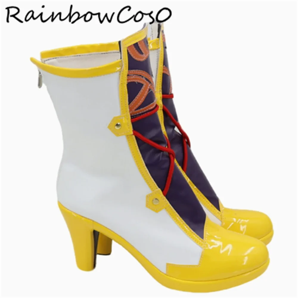 Chrono Genesis Umamusume Pretty Derby Scarpe Cosplay Stivali Gioco Anime Party Halloween RainbowCos0 W4820