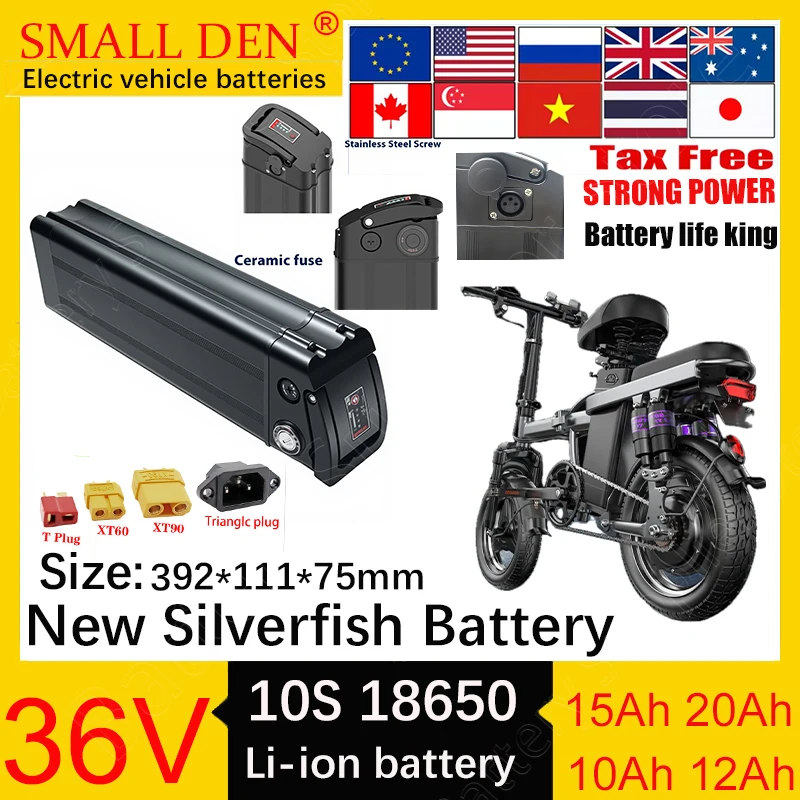 New 36V 10Ah 12Ah 1…