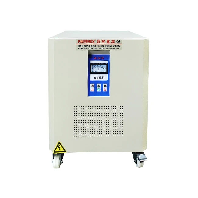 3 Phase AC Intelligent Automatic Voltage Regulator 380V 30KVA Power Industrial Customized Copper Voltage Stabilizer