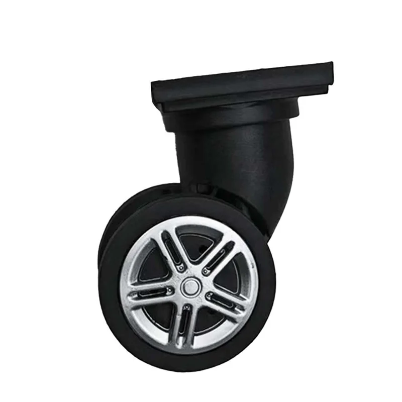 -A14E Substituição de roda de bagagem Acessório de carrinho Roda universal com senha Caixa de viagem Roda esquerda