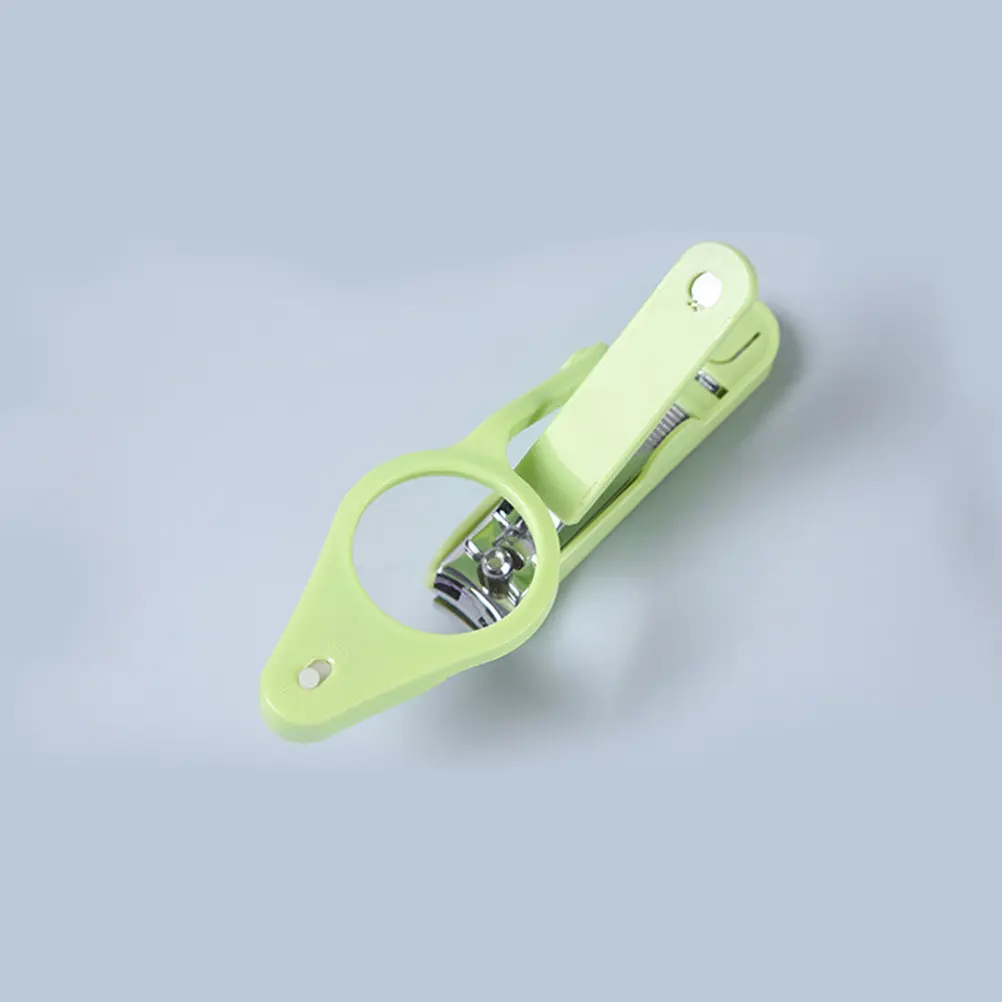 

1Pcs Ergonomic Stainless Steel Nail Clipper with High Power LED Illumination Adjustable Magnifier Lightweight Portable Nail