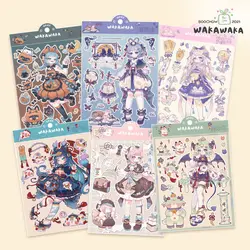 Cute Goo Card Handbook Sticker Character Book Girl Cute Princess Decoration