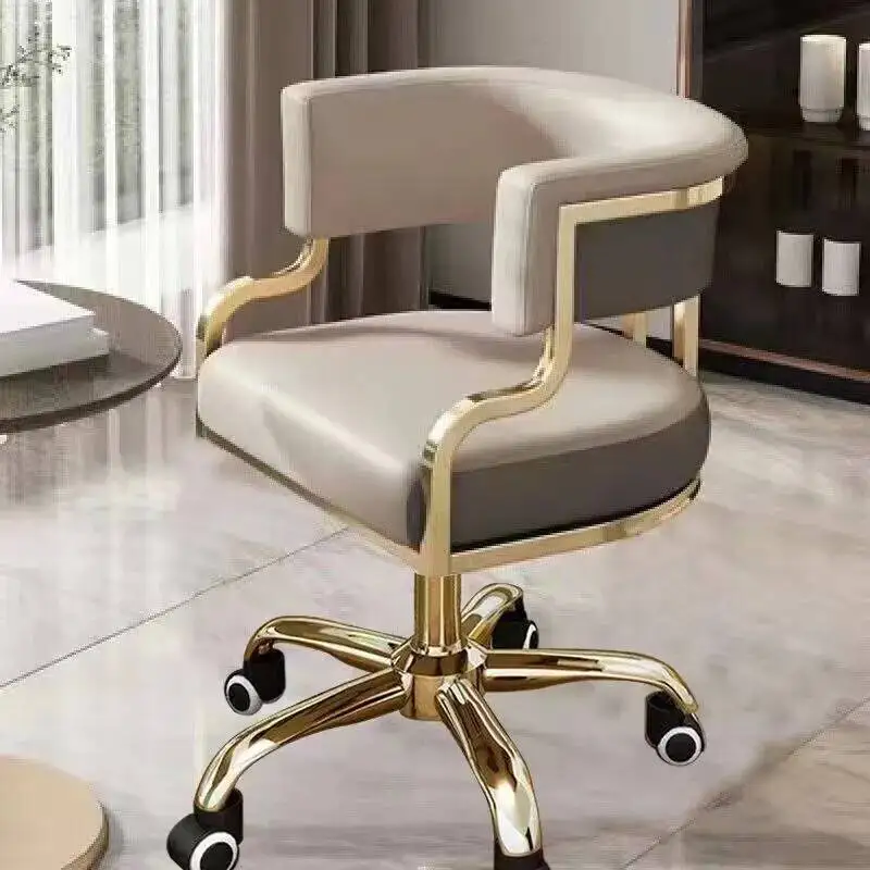

Rolling Swivel Barber 360 Chair Styling Degrees Lounge Manicure Beauty Salon Barber Chair Reclining Hair Cadeira Salon Furniture