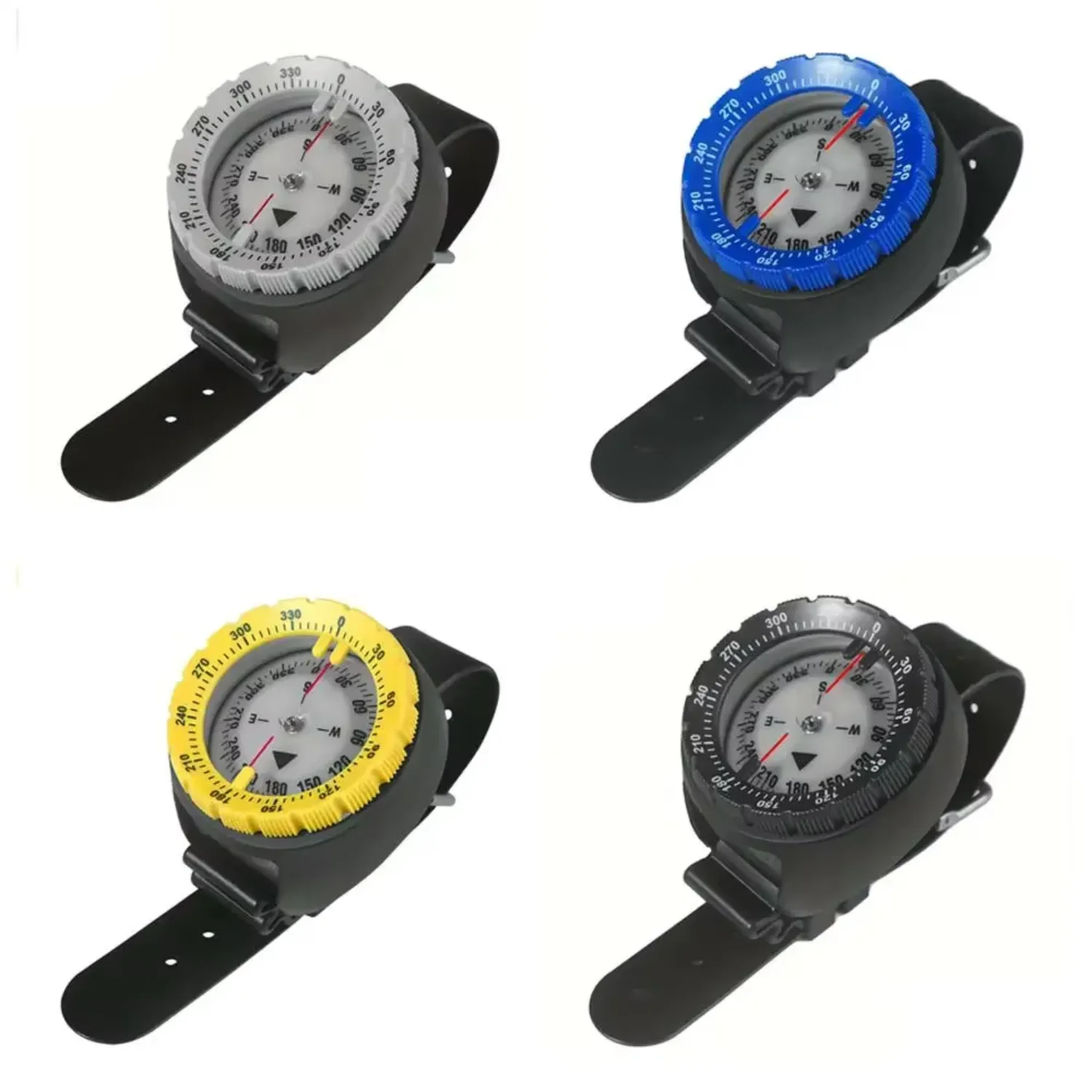 

Digital Underwater 50m Diving Compass Professional Waterproof Navigator Digital Scuba Luminous Balanced Watch Swimming