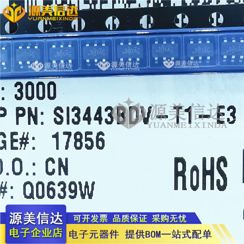 

20 шт./лот, новый оригинальный SI3443BDV-T1-E3, шелкография 3BXAC 3B*** SI3443BDV, трубка с полевым эффектом, гарантия качества на складе
