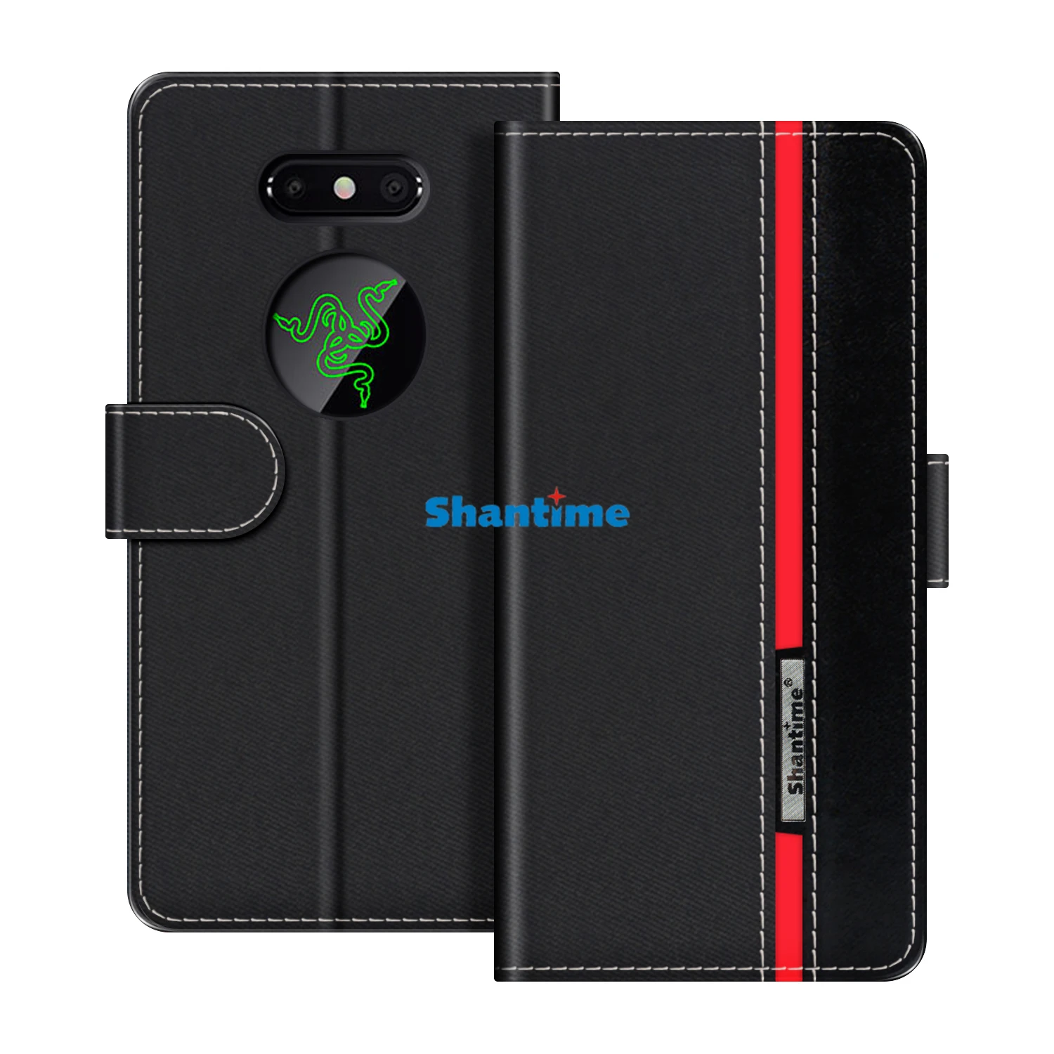 

Совместим с Razer Phone 2, защитный чехол, книжный кошелек, чехол для мобильного телефона, складной чехол-подставка, чехол для мобильного телефона