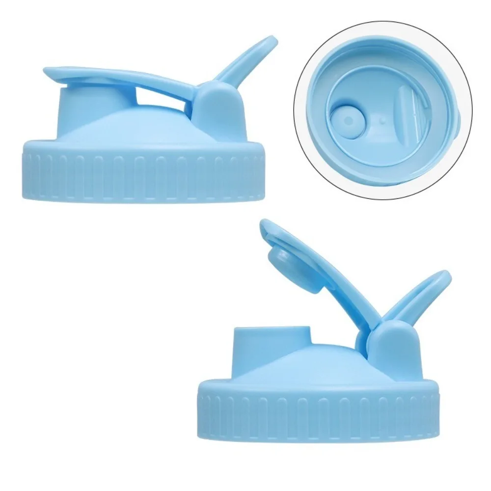 

New 70/86mm Mason Jar Lids for Wide Mouth Jar Plastic Seal Bottle Cover Leak-proof Reusable Spout Lid Home Kitchen Tool