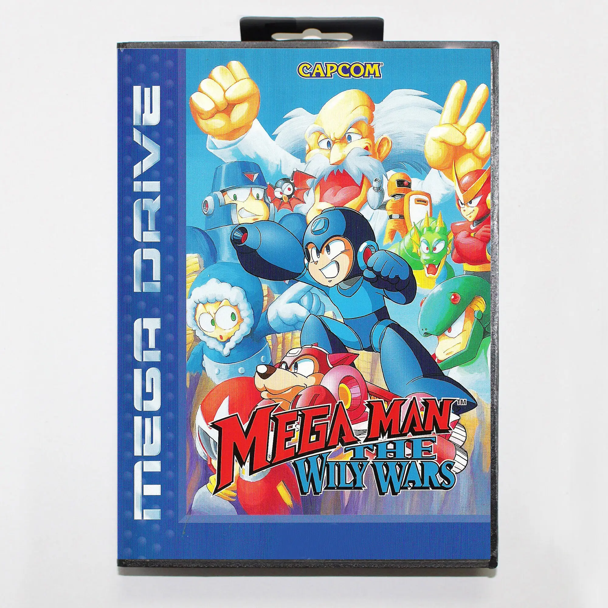 Mega Man The Wily Wars MD Game Card with EUR Box for 16 Bit Sega Megadrive Genesis system