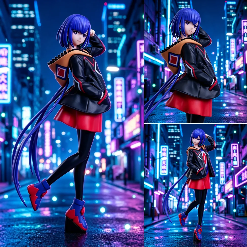 

1 шт. Оригинальная фигурка девушки в уличном стиле, атмосферное украшение для рабочего стола и автомобиля, коллекционный сувенир, идеальный подарок на дни рождения и праздники.