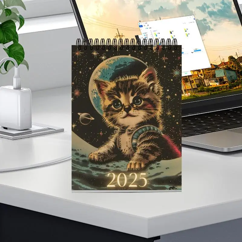 2025 Wall Calendar 12 Month Yearly Wall Planner Decorative 2025 12 Months Calendar 12 Month Wall Calendar Practical Yearly Wall