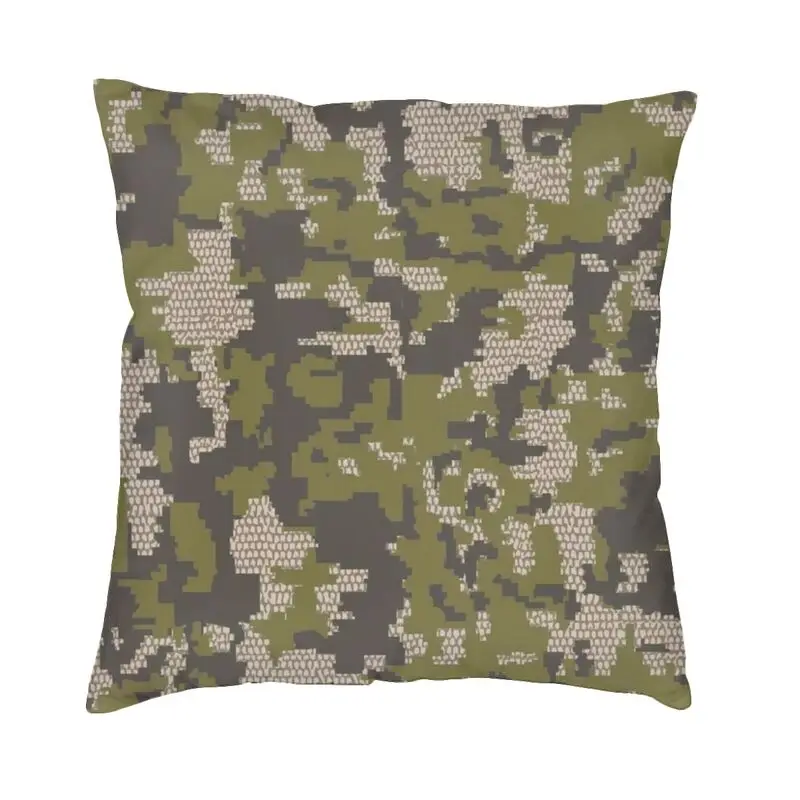 Wicked Camo Verde Camouflage Modern Throw Pillow Cover Living Room Decoration Cushion Case