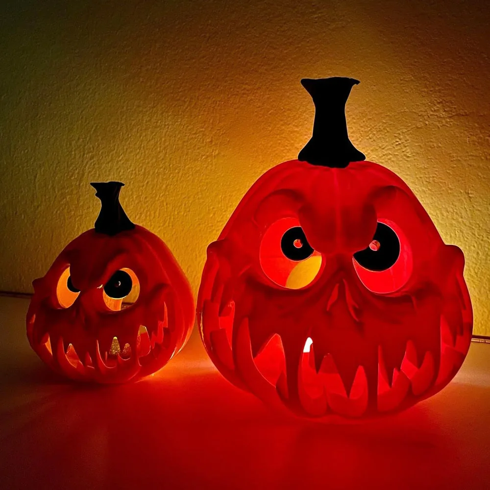 

Halloween Pumpkin Lantern Upgrade Shape Pumpkin Lantern With Wicked Smile Majin Buu Pumpkin Resin Indoor And Outdoor Decoration