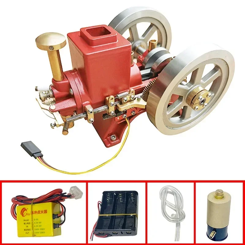 New Gasoline Engine Model Hit Miss Oil Engine Oil Internal Combustion Engine Model Science and Technology Experimental Toy