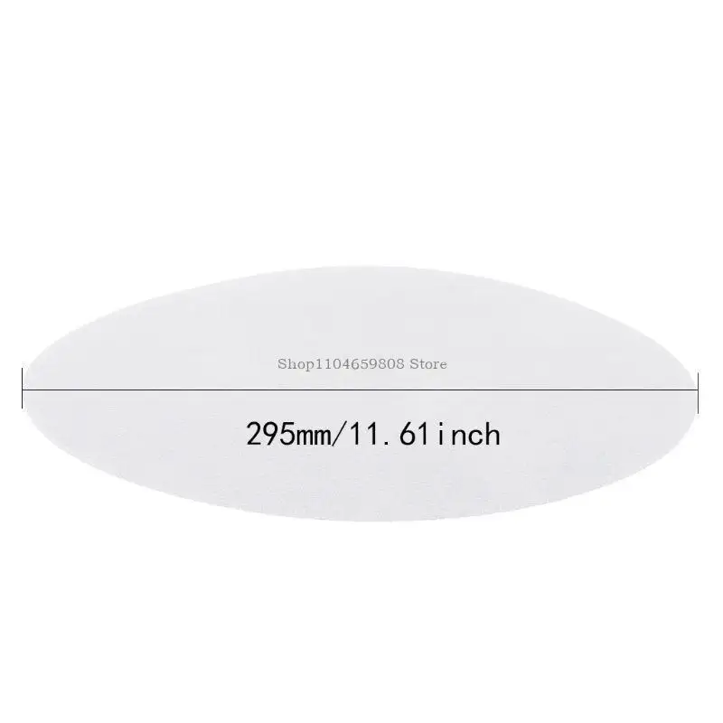 3MM Thick Anti-Static Felt Platter Turntable Mat Anti-Vibration Slipmat Audiophi